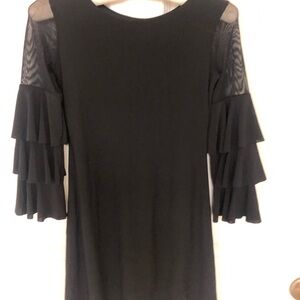 Un Deux Trois Black Formal Kids Dress